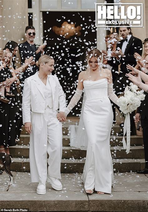 X Factor Star Lucy Spraggan Marries Girlfriend Emilia Smith After Simon