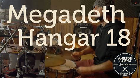 Megadeth Hangar Drum Cover By Amilton Garcia Youtube