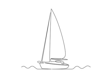 Sailboat Line Drawing Images – Browse 44,421 Stock Photos, Vectors, and ...