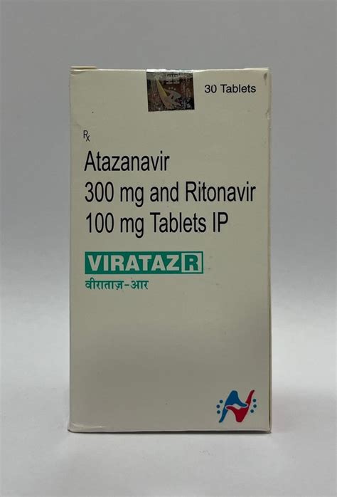 Ataznavir Ritonavir Tablets Virataz R Tablet Prescription Treatment