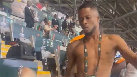 Afcon Clampdown After Journalist Danced Naked And Press Box Turned