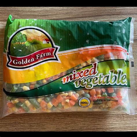 Jual VEGETABLES MIX BUNCIS WORTEL JAGUNG GOLDEN FARM 500GR SAYURAN