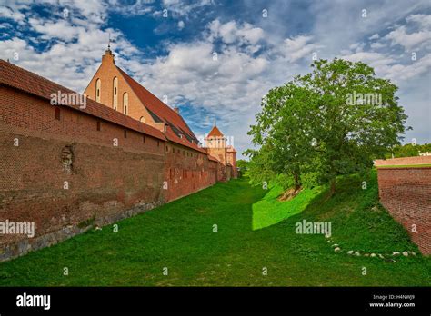 Malbork Castle In Northern Poland The Biggest Brick Castle In Eastern