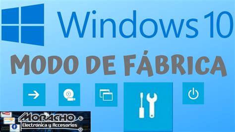 Restaurar Windows A Modo De F Brica Tutorial Youtube