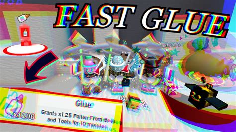 How To Get Glue Fast And Free In Bee Swarm Simulator Youtube