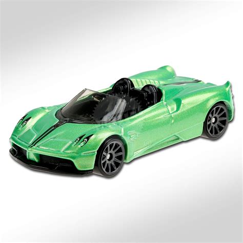 Hot Wheels Pagani Huayra Hellgrünmetallic Scale64