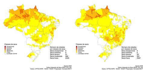 Monitoramento De Secas E Impactos No Brasil Agosto2023 — Centro