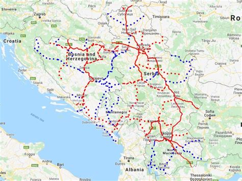 eKapija Infomape Izgradnja autoputeva i brzih saobraćajnica u BIH i