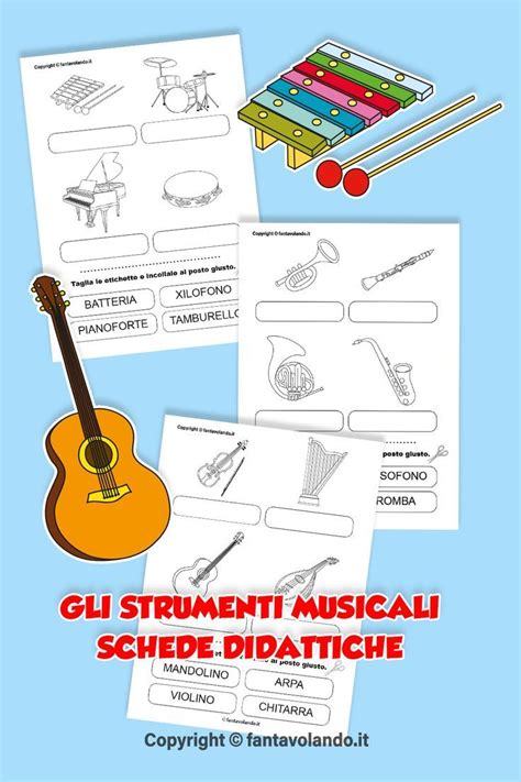 Scopriamo Gli Strumenti Musicali Strumenti Musicali Musical Musica