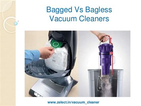 Vacuum cleaners bagged vs bagless