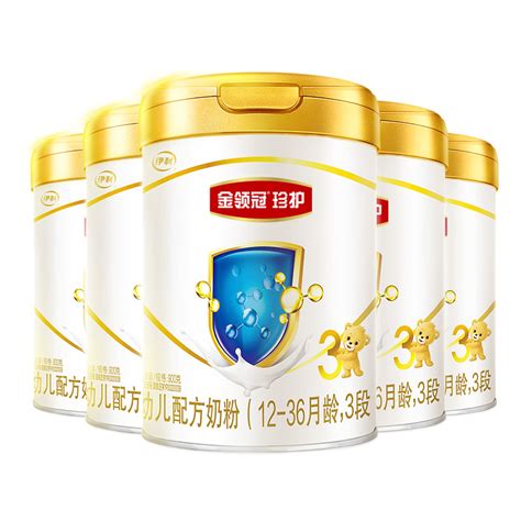 【3段奶粉】 [yili]伊利 金领冠珍护 3段幼儿配方奶粉 900g 5罐【价格 图片 品牌 报价】 苏宁易购苏宁自营