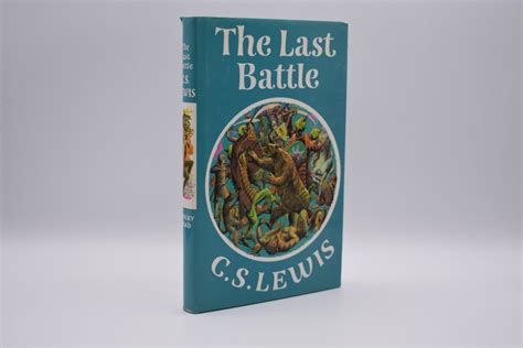 The Last Battle By C S Lewis Fine Hardcover 1980 1st Edition The