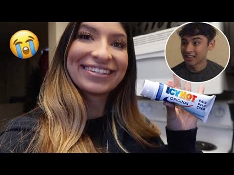 I PUT ICY HOT IN MY BOYFRIENDS BOXERS PRANK WARS YouTube