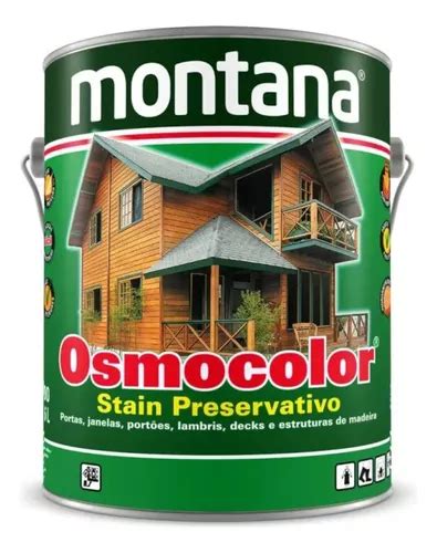 Tinta Osmocolor Stain Montana Cor Imbuia Gal O Lata L Frete Gr Tis