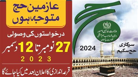 Government Hajj Scheme Hajj Sarkari Hajj Package