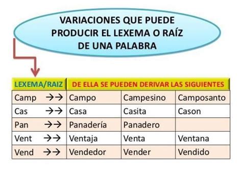 Cuál es la raíz de una palabra Sin embargo antes de aprender a