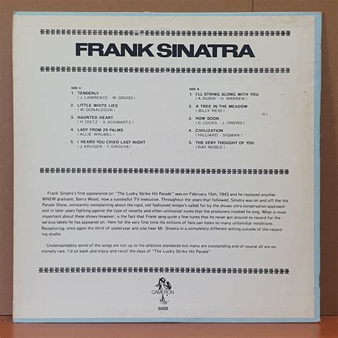 Frank Sinatra The Original Lp 2el Plak