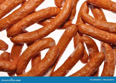 Frankfurter Sausage Stock Photo Image Of Foodstuff Delicious 23050452