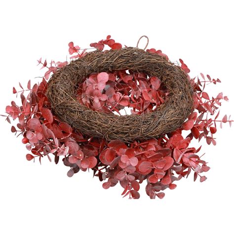 Floristik Co Uk Door Wreath Eucalyptus Eucalyptus Wreath Artificial