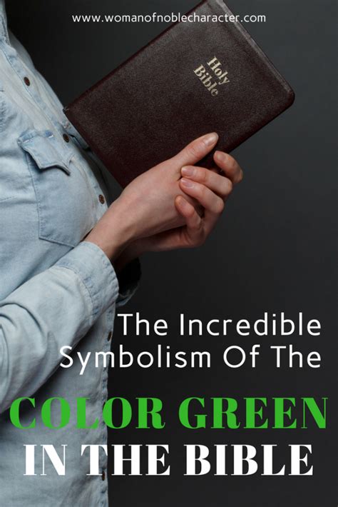 Symbolism Green In The Bible Bible Study Topics Bible Colors In The