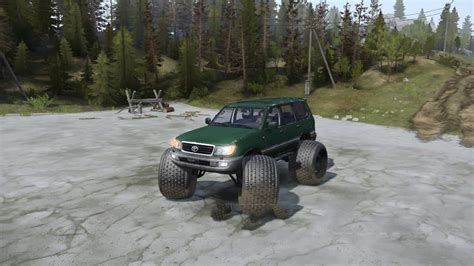 Toyota Land Cruiser 100 (modified) v1.1 - MudRunner / SnowRunner ...