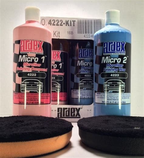 Clear Coat Compound And Finishing Wax Ardex Microfiber Pro Pack Ardex Automotive And Marine