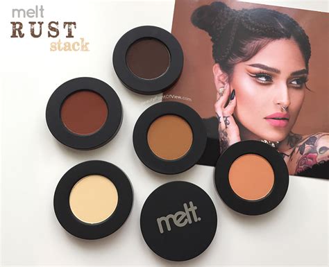 Melt Cosmetics Rust Stack Beauty Point Of View