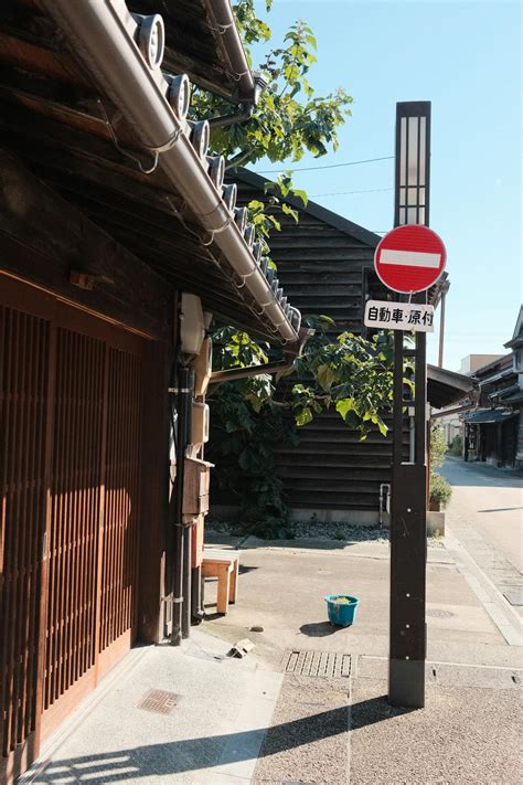 charming street  inuyama  traditional architecture  stock photo