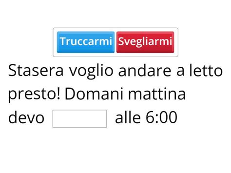 Verbi Modali E Riflessivi Palabra Perdida