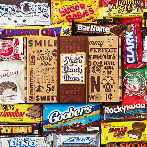 Vintage Old Fashioned Retro Candy Bars Assortment - PERFECT Throwback ...