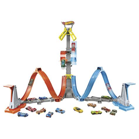 Mattel Hot Wheels Dikey Uçuş Heyecanı Yarış Seti Grw Ofma Kırtasiye Ofis Malzemeleri Tic