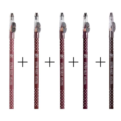 Kit Lápis Contorno Labial Madeira Ultra Easy RK by Kiss g Lapis Boca Cores Pale Nude