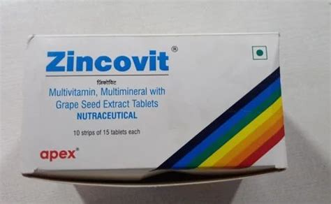 Zincovit Multivitamin Tablet At Rs 71 18 Stripe Zincovit Tablets