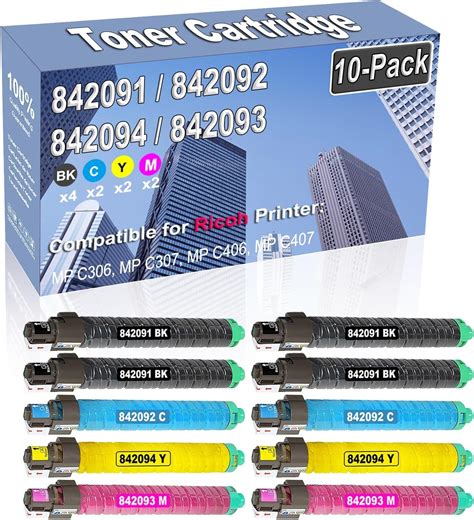 Amazon Credibility Store 10 Pack 4BK 2C 2Y 2M Compatible High