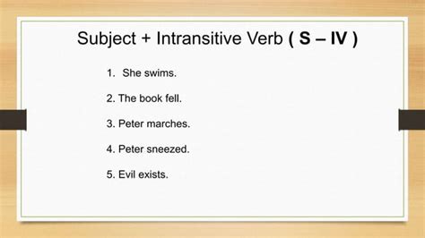 5 Basic Sentence Patterns Pptx