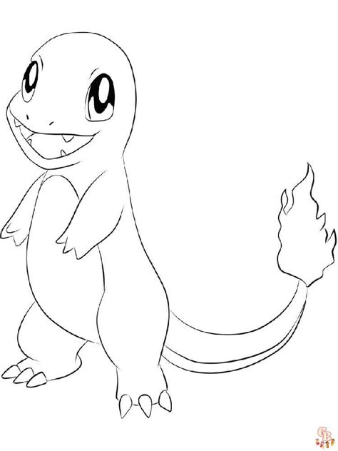 Disegni Da Colorare Di Charmander Da Stampare Per I Fan