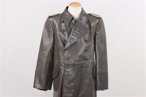 Ratisbons Wehrmacht Officers Leather Coat Discover Genuine