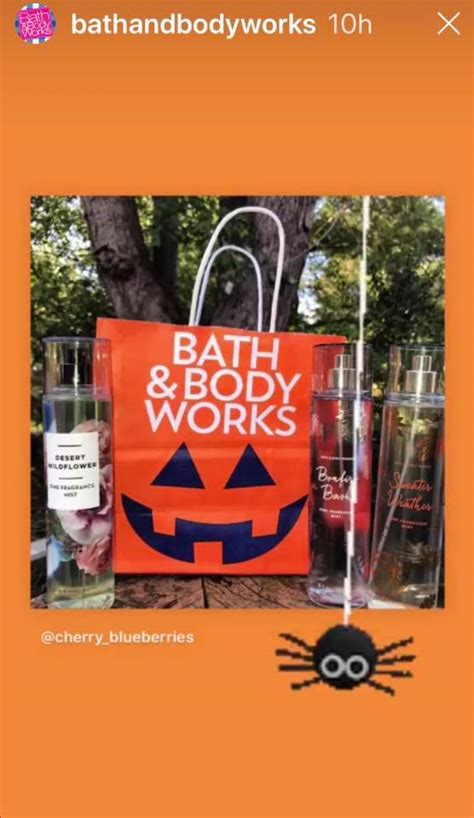 Life Inside The Page Bath And Body Works Halloween Shopping Bags Available In Store Today