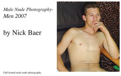 Male Nude Photography Men English Edition Ebook Nick Baer