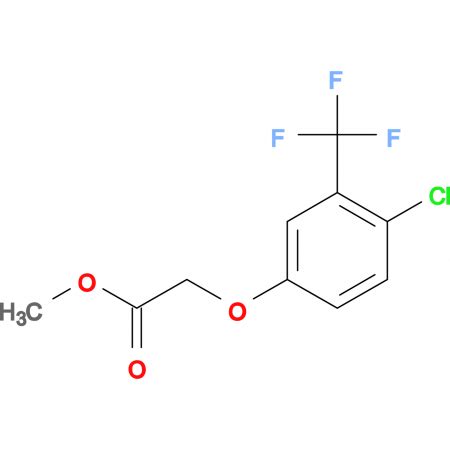 Methyl 2 4 Chloro 3 Trifluoromethyl Phenoxy Acetate 10 098478