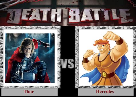 Death Battle: Thor vs Hercules by SithVampireMaster27 on DeviantArt