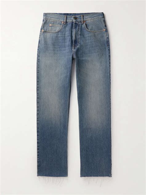 GUCCI Wide-Leg Jeans for Men | MR PORTER