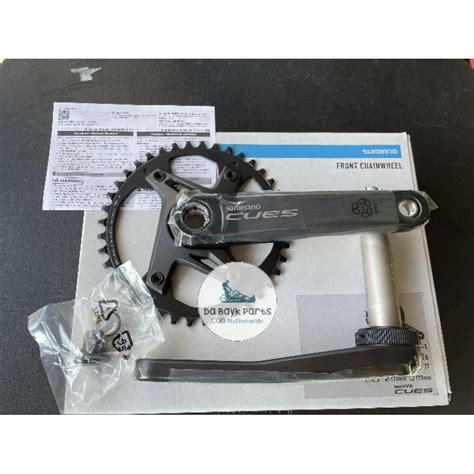 CUES FC U6000 1 CRANKSET 9 10 11 SPEED 1X WITH BOX Shopee Philippines