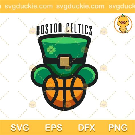 Boston Celtics Face Svg Boston Celtics Basketball Svg