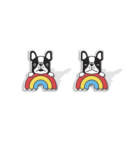 Boucles D Oreilles Arc En Ciel Mod Le Bijoux Tout Pour Vous Au