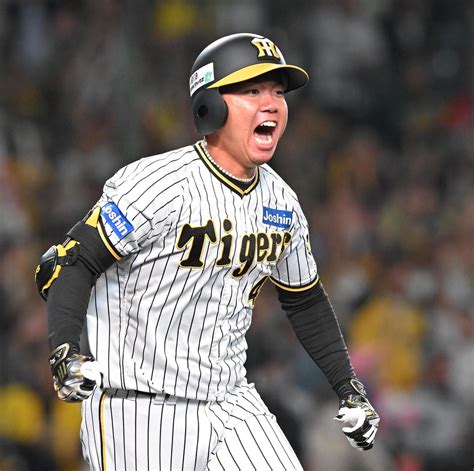 阪神・村上がビックリ勝ち越しタイムリー 甲子園が騒然 近本の中前打で二塁から激走生還 ライブドアニュース