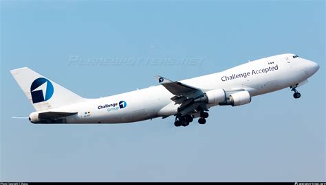 OO ACF Challenge Airlines Boeing 747 4EVERF Photo By Zhaisa ID