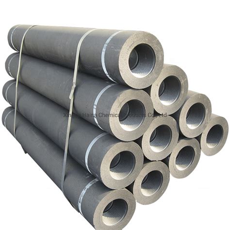 UHP HP RP Arc Furnace Carbon Graphite Electrodes Price Graphite