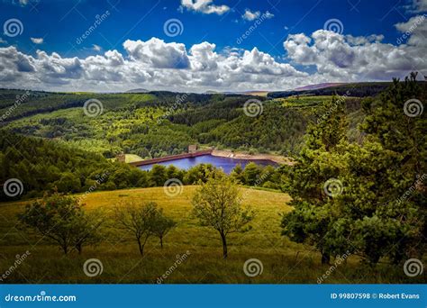 View Over Derwent Reservoir Stock Photo - Image of peak, reservoir: 99807598