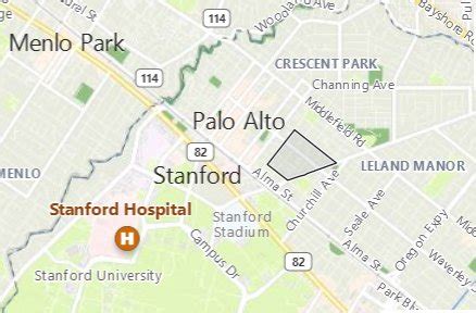 Where Is Professorville Palo Alto Nbhd California See Area Map More